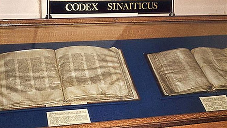 World s Oldest Bible The Codex Sinaiticus To Be Displayed At The 