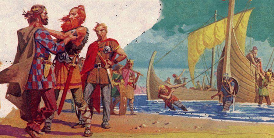 Hengist And Horsa: Legendary Anglo-Saxon Warrior Brothers And Leaders ...