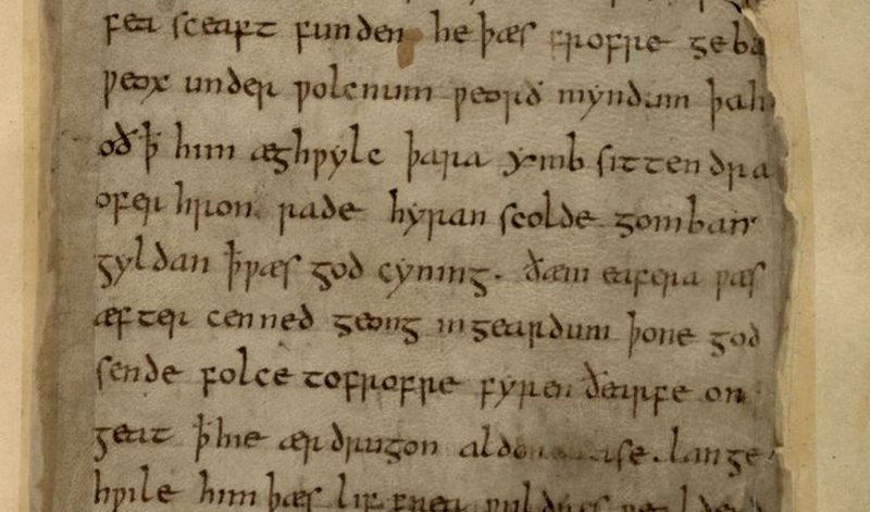 beowulf script grendel old english script it speaks