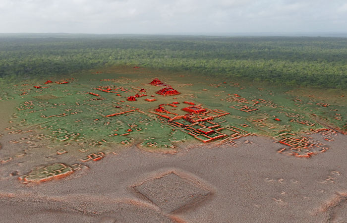 LIDAR Revela Secretos De La Enorme Y Antigua Ciudad Maya De Calakmul