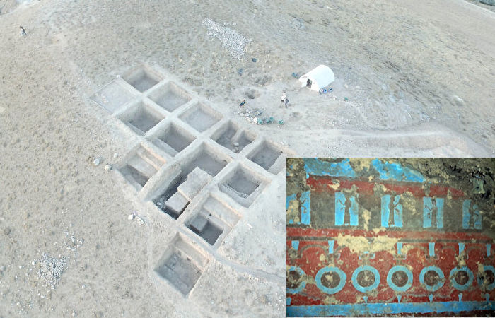 Primer Vistazo A Los Misteriosos Frescos Subterráneos De 2.700 Años De Antigüedad Ocultos Dentro De Una Estructura De Urartu