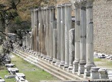 Greek God Asclepius And Ancient Healing Center 'Asclepion Of Pergamum'