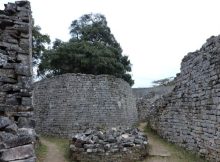 The Great Zimbabwe is a ruined city in the southeastern hills of Zimbabwe. It was built between the 11th & 14th centuries. It is recognized by UNESCO as a World Heritage Site. Credit: Mike from Vancouver, Canada