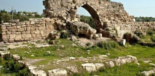 Ruins of Misis' market place