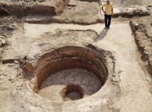 “It is evident that great thought was invested in the engineering and construction,” she said. “The wine press is huge – 3 meters in diameter and 2 meters deep, and could accommodate 20 cubic meters of wine.”