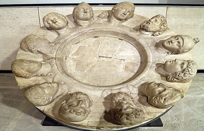 Altar of the twelve gods