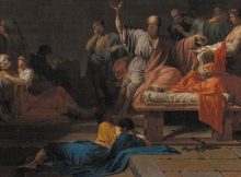 The Death of Socrates by Pierre Peyron, 1787.