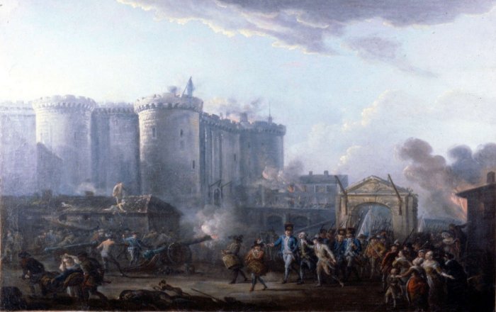 On This Day In History: Storming Of The Paris Fortress - Prison Bastille - On July 14, 1789