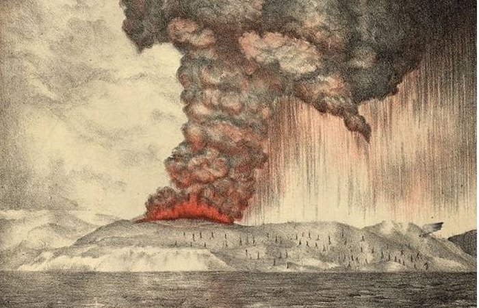 On This Day In History: Krakatoa - Most Dangerous Volcano Erupted- On August 26, 1883