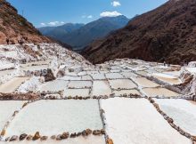 The salt evaporation pond at Maras. Image credit: Diego Delso