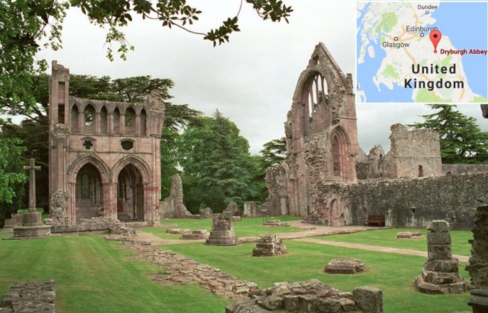 On This Day In History: Dryburgh Abbey One Of Most Beautiful Of All Border Abbeys Of Scotland Founded - On Nov 10, 1150