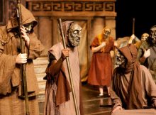 Ancient Greek Costumes, Masks And Theatre In Focus