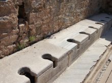 First Pay Toilets Were Invented In Ancient Rome In 74 A.D.