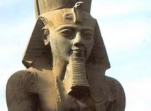 The celebrated 19th dynasty pharaoh, Ramesses II