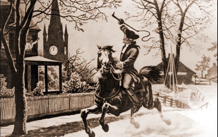 On This Day In History: National Hero Paul Revere Warns Of The British Coming - On Apr 18, 1775