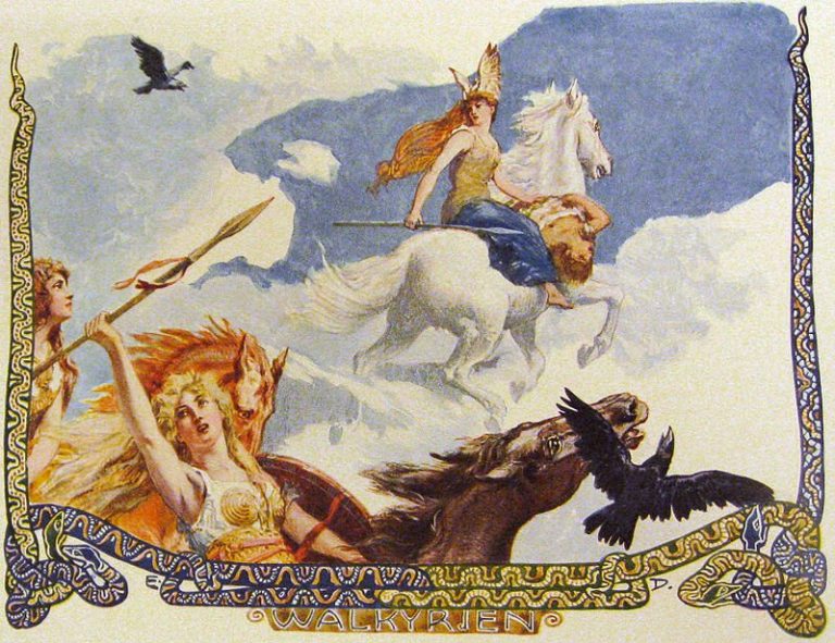 Mysterious And Powerful Valkyries In Norse Mythology: The Choosers Of ...