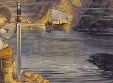 In one myth, he drowns in the river of Tuonela (the underworld) in trying to capture or kill the black swan