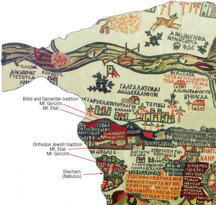 madaba tourist map