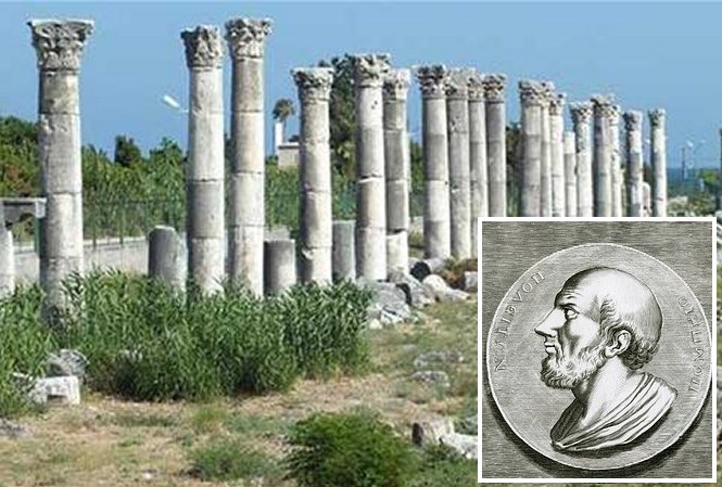 Monumental Grave Of Ancient Greek Poet Aratos Located In Mercina- But It Cannot Be Opened