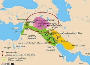 Middle East - c. 2300 BC. Image credit: Nareklm - wikipedia | Ancient Pages