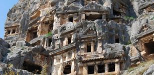 Lycian tombs