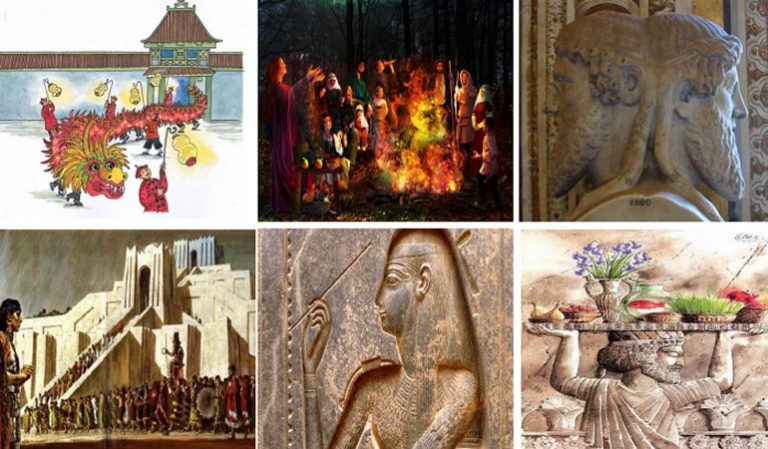 Ancient History Of New Year S Celebrations And Traditions From Around The World Ancient Pages