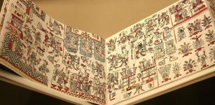 Mixtec Codices: Codex Zouche-Nuttall – Beautiful ‘Folding Screen’ Of Historical Events Of Mixtec People Of Oaxaca