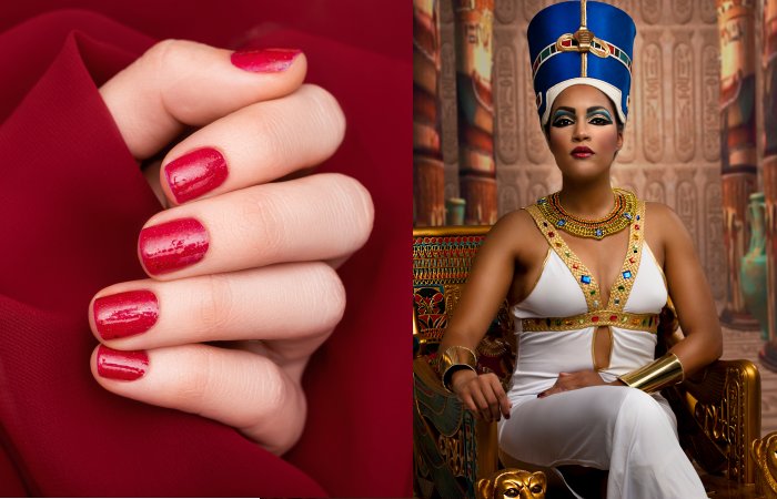 Nail Polish Was Used In 3,000 B.C. - Color Of Fingernails