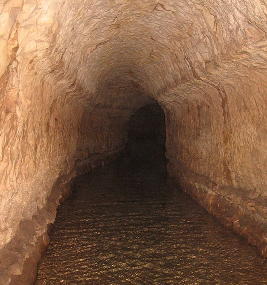 the tunnel