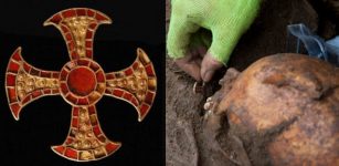 Magnificent Trumpington Cross And Highly Unusual Anglo-Saxon 'Bed Burial' In Cambridge Offer Unique Insight Into English Christianity.