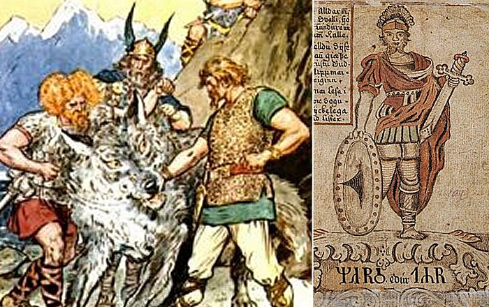 Norse God Tyr Who Gave Viking Warriors Courage And Self-Confidence In Battle