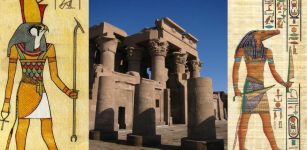 Unusual Double Temple Of Kom Ombo Dedicated To Crocodile God Sobek And Falcon-Headed God Horus