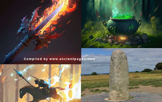 Four Magical Treasures Of Tuatha De Danann - Ancient Pages