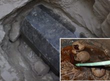 Thousands Want To Drink Red Liquid From The Granite Sarcophagus In Egypt