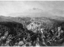 Battle of Ascalon (engraving by C. W. Sharpe, based on a painting of the same title by Gustave Doré)