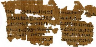 Instructions for a 3,500-year-old pregnancy test. (Photo: Carlsberg Papyrus Collection / University of Copenhagen)