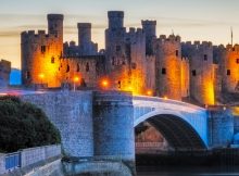 Conwy Castle In Snowdonia: Outstanding Medieval Fortification In Europe