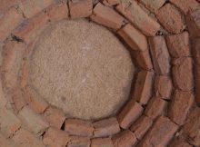 A view from the inside of the surviving “dome” of the Rozovo Tomb, which was completed with a stone slab on top. Photo Credit: Kazanlak Museum of History / Archaeology in Bulgaria