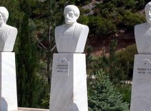 Busts of Alexander the Great, Aristotle and Philip II of Macedonia. Image credit: Vlasis Vlasidis