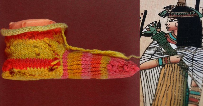 Ancient Egyptians Used Stripy Socks And May Have Invented Them