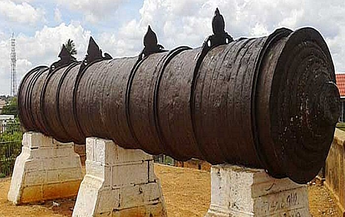 Forged-welded cannon, India