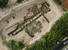 Buried and forgotten for centuries, the foundation walls of a monumental building dating to the era of Alexander the Great have been uncovered in the Egyptian city named in his honor. PHOTOGRAPH COURTESY NATIONAL GEOGRAPHIC