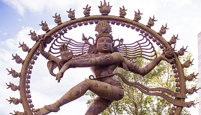 The statue of Shiva as Nataraja at CERN in Geneva.