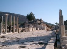 Ruins of ancient city of Patara, Turkey