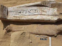 Approx. 2 thousand years old burials discovered during the last Polish excavations in Saqqara. Photo: J. Dąbrowski/PCMA