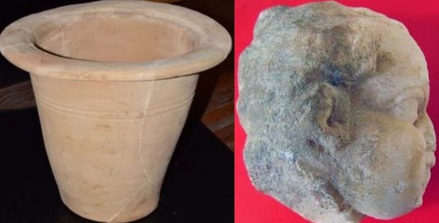 3rd Century AD Marble Child Head, Chamber Pot Unearthed In Roman City ...