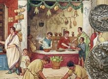 Daily shopping in ancient Rome