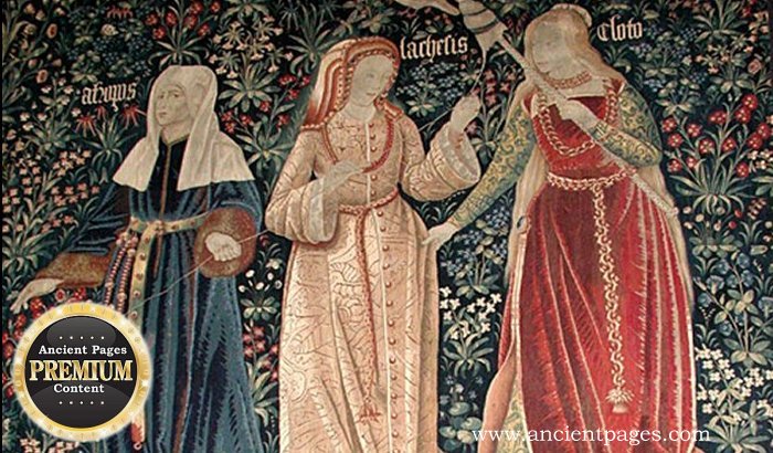 Moirai (The Fates): Greek Incarnations Of Destiny And Personification Of A Single, Unavoidable Fate Moirai (The Fates): Greek Incarnations Of Destiny And Personification Of A Single, Unavoidable Fate