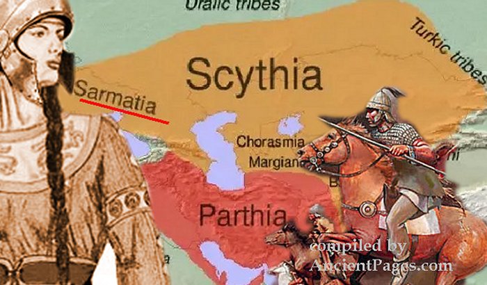 Among many women who lived in this part of the world, and roamed wild Scythian steppes, was Amage, a Sarmatian warrior queen who lived at the end of the 2nd century BC.