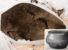 Stunning Ancient Roman Cauldron Discovered In Central Norway